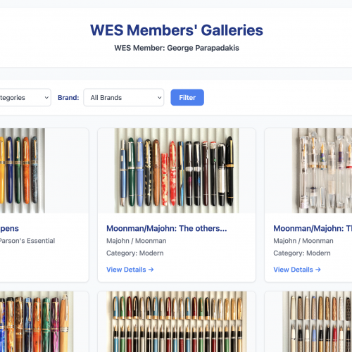 WES Members Gallery Account