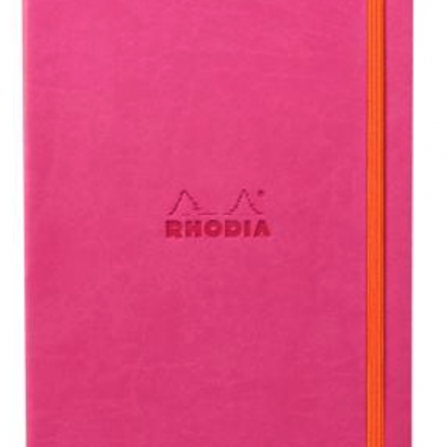 Rhodiarama A5 Notebook - Fuschia / LINED
