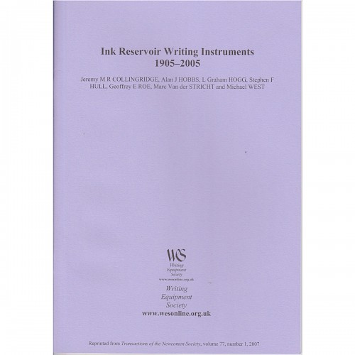 Booklet Ink Reservoir Writing Instruments 1905 - 2005