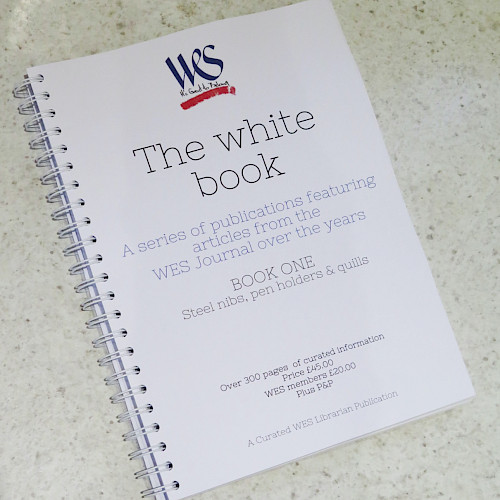WES White Book #1 Steel Nibs, Pen Holders and Quills