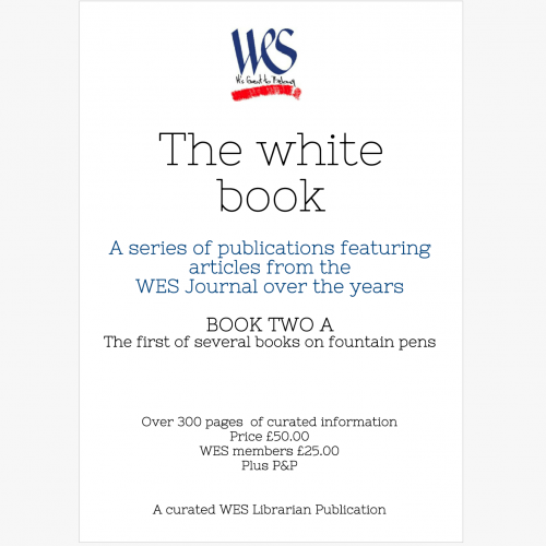 WES White Book #2A - Fountain Pens